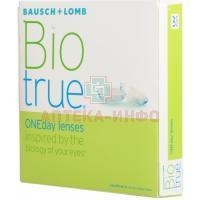 Линзы Biotrue Oneday (1 день) BC 8.6 контактные корриг. №90 (-1,50) Bausch & Lomb/Германия