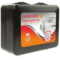 Аптечка автомобильн. первой помощи с применением мед. изделий (арт. 54375) футляр (приказ №260н) Виталфарм/Россия