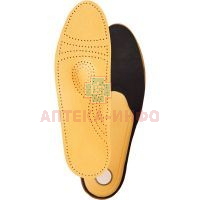 Стельки SEVERA ортопедич. мужские, женские на полужесткой основе, кожа (арт. СТ-105) разм. 40 (беж.) Тривес/Россия