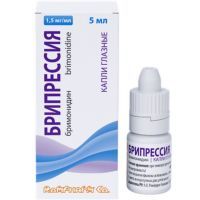 Брипрессия фл.(капли глазн.) 1,5мг/мл 5мл №1 Rompharm Company/Румыния