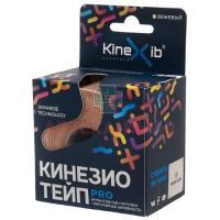 Лента клейкая КИНЕЗИО-ТЕЙП Kinexib 7,5см х 3м (беж.) Winner Industries (Shenzhen)/Китай