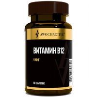 AWOCHACTIVE Витамин В12 таб. №60 Арсенал атлета