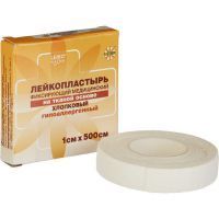 Лейкопластырь LEIKO катуш. 1см x 500см (на тканев. основе) CNMAF/Китай