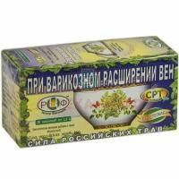 Чай лечебный СИЛА РОССИЙСКИХ ТРАВ №6 против варикозного расширения вен пак.-фильтр №20 Региональн. центр фиточаев/Витачай/Россия