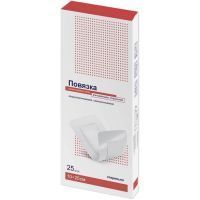 Повязка пласт. типа впитывающая стер. 10см х 25см (подушечка 5,5х20см) №25 Новые перевязочные материалы/Россия