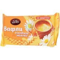 Вафли ДиYES топленое молоко на фруктозе 90г Диадар