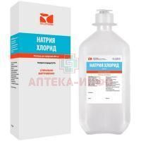 Натрия хлорид фл.(р-р д/инф.) 0,9% 400мл №1 (пач. карт.) Гротекс