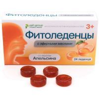 Фитоледенцы с эфирными маслами 3250мг №24 (со вкусом апельсина) Профит-Фарм/Россия