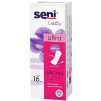 Прокладки урологические Сени Леди (SENI LADY) Ultra Micro №16 Белла/Россия