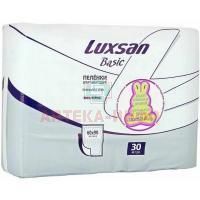 Пеленка Luxsan Basic Normal 60х90см №30 Интертекс/Россия