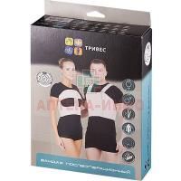 Бандаж Т-1339 послеоперационный на грудную клетку д/муж. разм. №2 (об. груди 80-90см) (бел.) Тривес/Россия