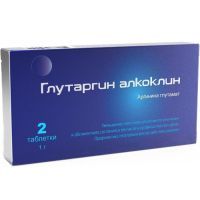 Глутаргин Алкоклин таб. 1г №2 Фармамед/Россия