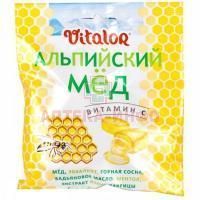Виталор карамель леденцовая Альпийский мед с вит. С 60г Гуслица