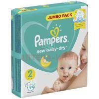 Подгузники PAMPERS New Baby Mini (4-8кг) №94 Проктер энд Гэмбл