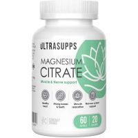 ULTRASUPPS Магний цитрат капс. мягкие №60 Ultra Energy Supplements Trading L.L.C/Китай