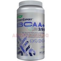СПОРТЭКСПЕРТ БЦАА+ капс. 510мг №180 Эвалар
