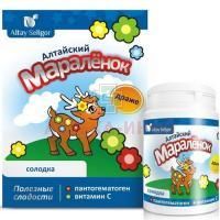 Алтайский мараленок драже 70г (с пантогематогеном и солодкой) Алтай-Селигор