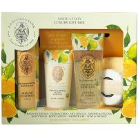 Набор LA FLORENTINA Цитрус (пена д/ванны 500мл+лосьон д/тела 200мл+гель д/душа 200мл+мыло 115г+спонж) Saponerie Mario Fissi/Италия