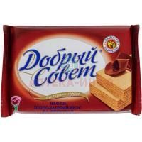 Вафли ДОБРЫЙ СОВЕТ шоколад на фруктозе 73г Воронежская КФ