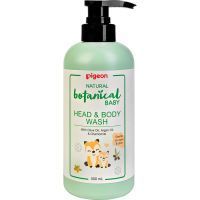 Гель PIGEON Natural Botanical Baby Head & Body Wash д/купания и мытья головы 500мл Pigeon Corporation JP/Япония