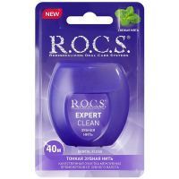 Зубная нить РОКС Expert Clean 40м ЕвроКосМед