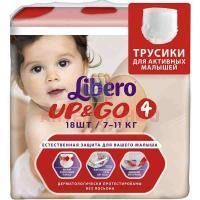 Подгузники-трусики LIBERO Up&Go Maxi (7-11кг) №18 Юничарм Мельнликс Рус