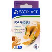 Лейкопластырь ECOPLAST "For Fingers" набор (120х20мм №5+72х19мм №5+63х45мм №4) ЛСЭЗ НордеПласт/Латвия