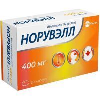 Норувэлл капс. 400мг №20 (10х2) Велфарм-М/Россия