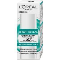 LOREAL PARIS BRIGHT REVEAL флюид д/лица п/пигментации SPF-50 50мл L Oreal/Франция