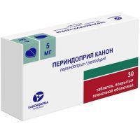 Периндоприл Канон таб. п/пл. об. 5мг №30 Канонфарма Продакшн/Россия