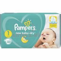 Подгузники PAMPERS New Baby Dry (2-5кг) №43 Проктер энд Гэмбл