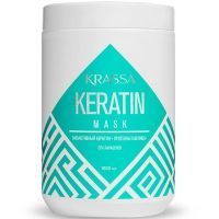 Маска косметическая KRASSA Professional Keratin д/волос с кератином 1л КРАССА-Косметикс/Россия