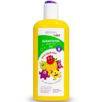 Шампунь KRASSA KIDS 2 в 1 д/волос и тела Фруктовый микс БЕССУЛЬФАТНЫЙ 250мл КРАССА-Косметикс