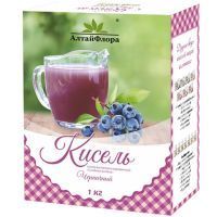 Кисель АЛТАЙФЛОРА "Сладкая ягодка" Черничный 1кг (коробка) Алтайская чайная компания/Россия