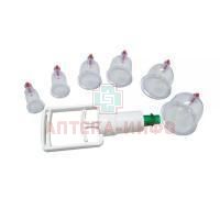 Массажер М-112 массажная банка (банки пластикатные №6 с насосом) Yi Shuen Plastic/Китай