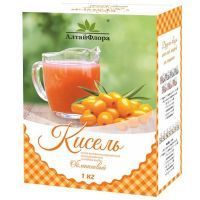 Кисель АЛТАЙФЛОРА "Сладкая ягодка" Облепиховый 1кг (коробка) Алтайская чайная компания/Россия
