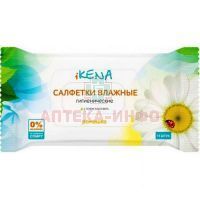 Салфетки IKENA (Икена) влажн. гигиенические Ромашка №15 Гранд А.В.