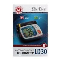 Тонометр LD-30 автомат на плечо, адаптер, манжета 25-36см, индик.аритмии, шкала ВОЗ, память 2*60 изм.+сред. Little Doctor/Сингапур