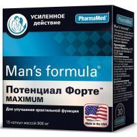 Мен-с формула Потенциал Форте Максимум капс. №15 Kelker Pharma Inc./США/Биовид/Россия