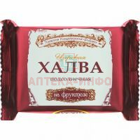 Халва ЦАРСКАЯ подсолнечная на фруктозе 180г Азовская КФ