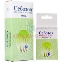 Себозол фл.(шамп.) 1% 100мл + пак.(шамп.) 5мл №5 Дионис