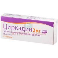 Циркадин таб. пролонг. 2мг №21 SwissCo Servises AG/Швейцария