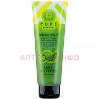 Зубная паста PURE BY PRESIDENT Лайм и Личи 100г Зеленая Дубрава