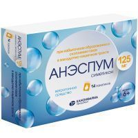 Анэспум 125мг пак.(гран.) 1100мг №14 Канонфарма Продакшн
