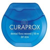 Зубная нить CURAPROX Dental Floss Waxed с ароматом мяты 50м (арт. DF 834) Curaden/Швейцария