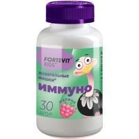 Фортевит Кидс Иммуно мармелад жев. №30 (малина) Мирролла/Россия