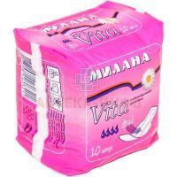 Прокладки гигиенические МИЛАНА VITA Dry №10 Гигиена-Сервис