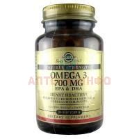 Солгар Двойная Омега-3 ЭПК/ДКГ капс. №30 Solgar Vitamin and Herb/США