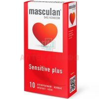 Презерватив MASCULAN Sensitive plus №10 M.P.I. Pharmaceutica/Германия