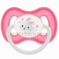 Соска-пустышка CANPOL BABIES BUNNY COMPANY латекс. (0-6мес.) (арт. 250989390) роз. Canpol Babies/Польша